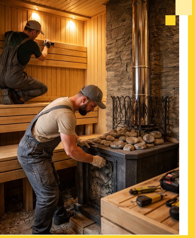 Комплексный дизайн бань, саун и зон отдыха в Славгороде