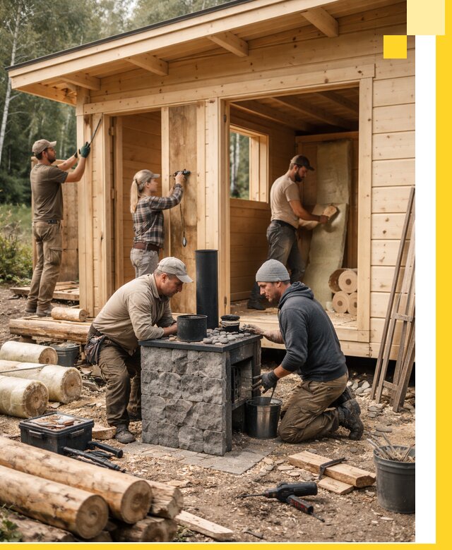 Купить баню под ключ в Славгороде строительство монтаж отделка