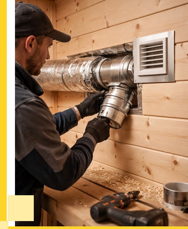 Монтаж вентиляции бани в Славгороде от 12481 р. | ЭриданСлд