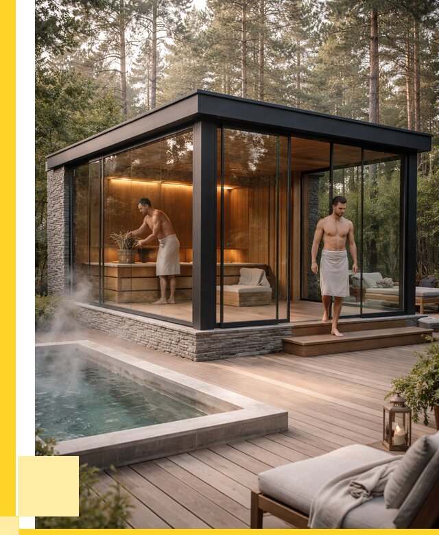 Стеклянные бани и двери в Славгороде от 468045 р. | ЭриданСлд