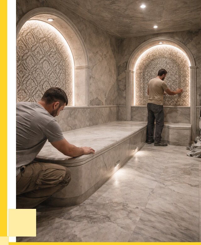 Турецкие бани под ключ в Славгороде от 260025 р. | ЭриданСлд