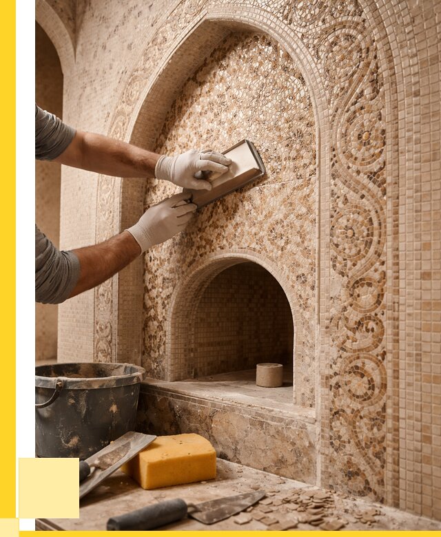 Мозаика для хамама в Славгороде под ключ от 5201 р. | ЭриданСлд