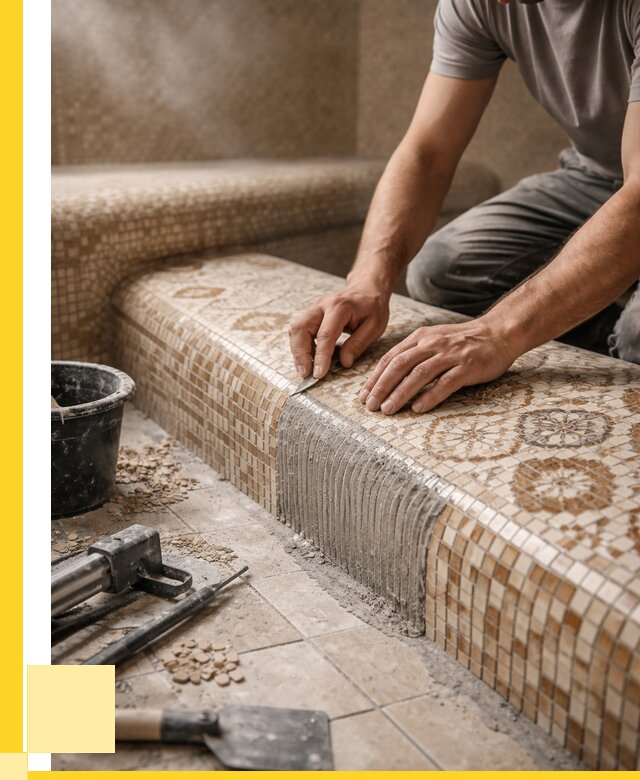 Плитка для хамама под ключ в Славгороде от 3640 р. | ЭриданСлд