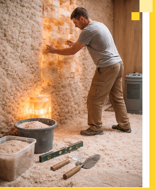 Проектирование и монтаж соляных комнат в Славгороде под ключ