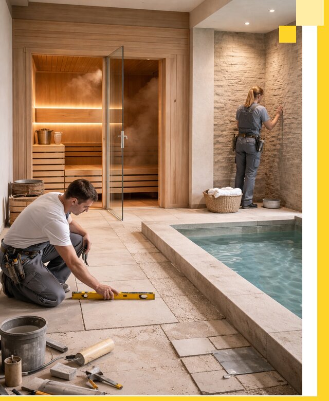 Комплексный дизайн и отделка интерьеров SPA под ключ в Славгороде